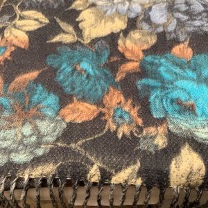 Lord & Taylor The Blanket Wrap Scarf Blue NWT